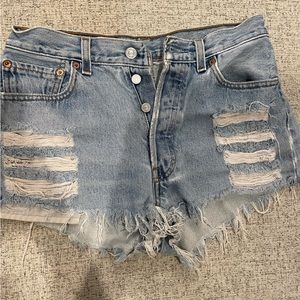 Levi denim shorts